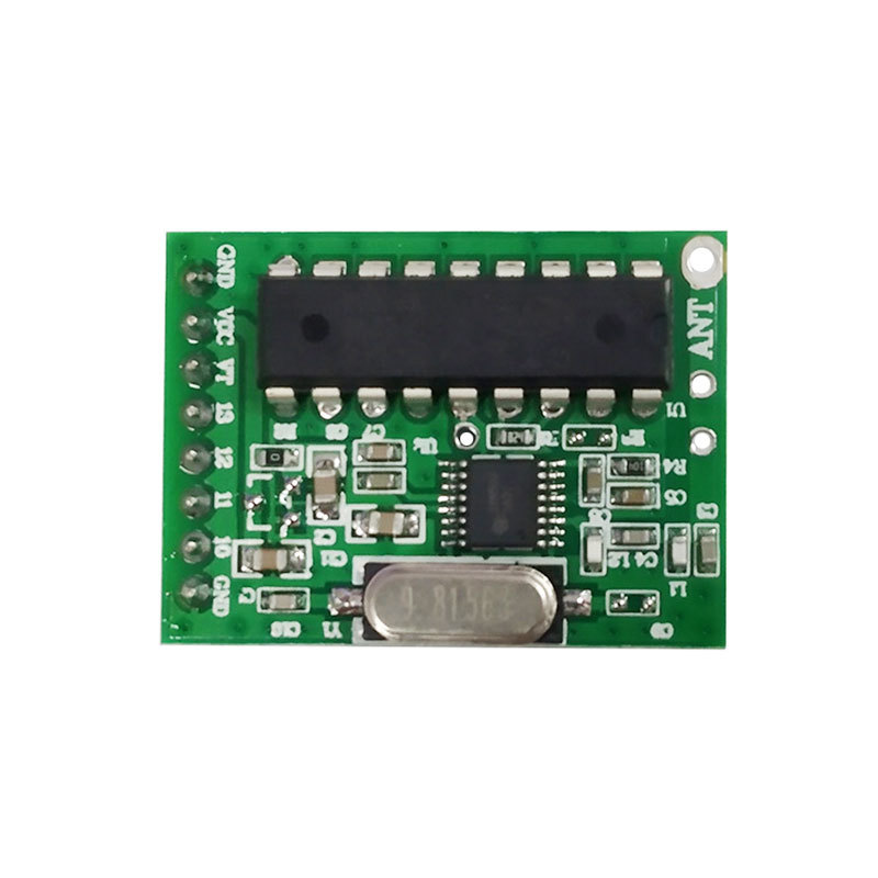 Receiver module with decoding rf transceiver