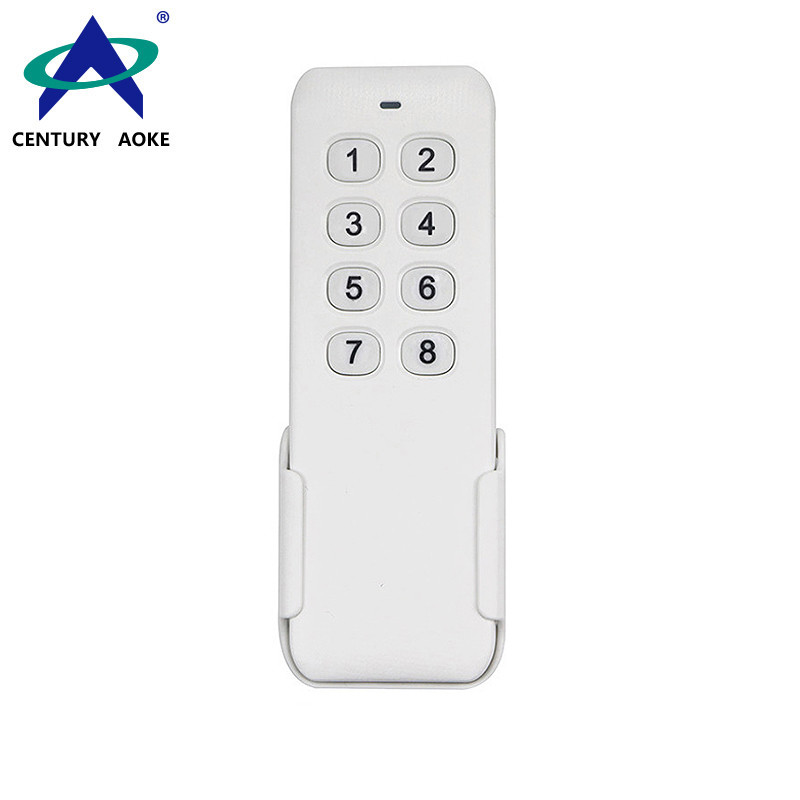 DC3V 100m 8 Buttons Universal RF Wireless Remote Control With Base AK-500-8G