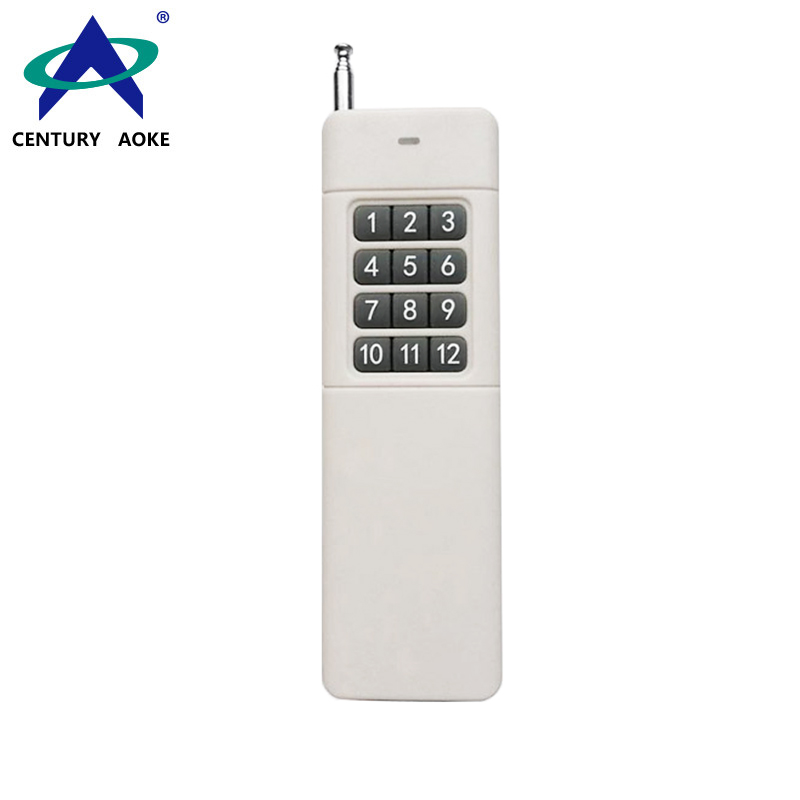 DC9V 2000m 12 Buttons Universal RF Wireless Remote Control AK-3000-12A
