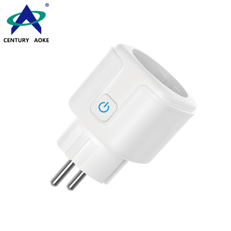 EU Smart Socket 110V~240V 10A WIFI 2.4GHz Amazon Echo Google Home APP Group Control (Android&IOS) Residential Plug Socket AK-P11W-06F