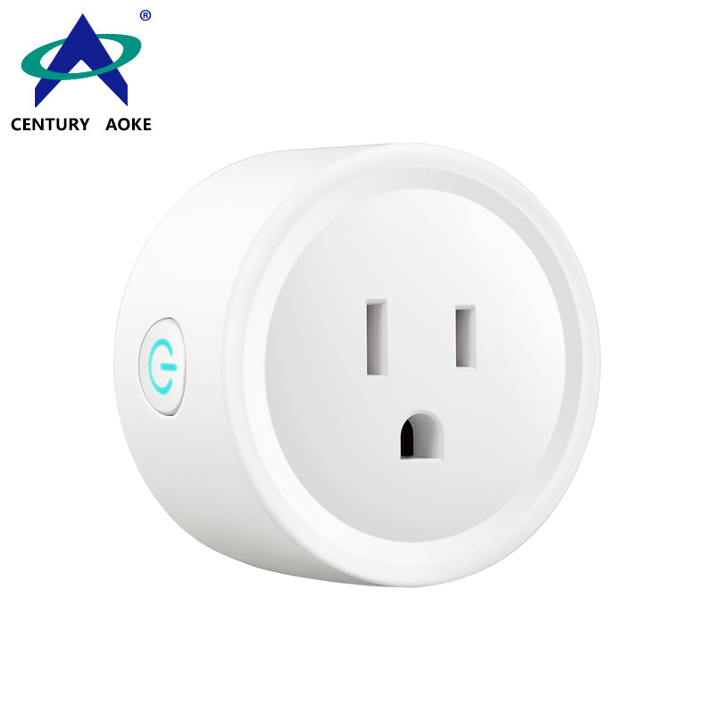 US Smart Socket 110V~240V 10A Amazon Echo Google Home IFTTT Voice APP Control (Android&IOS) WIFI Residential Wireless Plug Socket AK-P21W-06F
