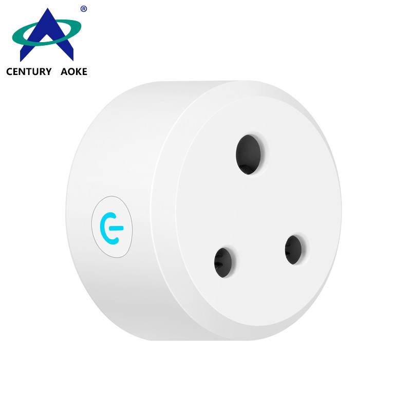 Indian Smart 110V~240V 10A WIFI 2.4GHz APP Control (Android&IOS) Amazon Echo Google Home IFTTT Residential Light Socket AK-P61W-06F