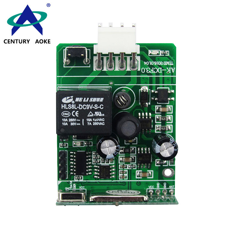 Century Aoke DC12V~24V 1 Channel 315/433MHz Wide Voltage Universal RF Remote Controller Switch Wireless Relay Receiver Module