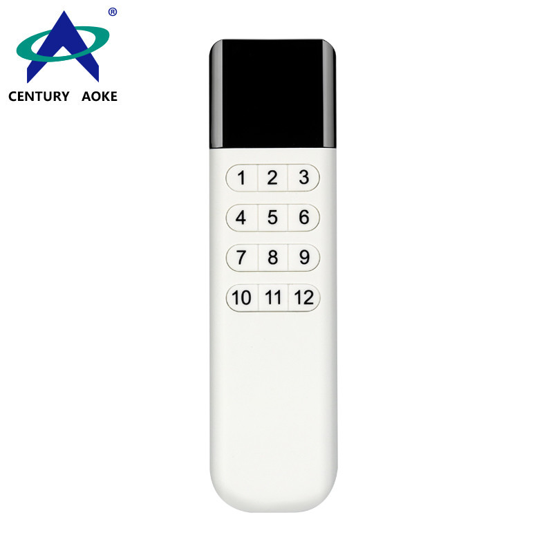 12 Buttons 315/433MHz Universal Electric Doors Windows Lighting Security Monitoring Smart Home RF Remote Control
