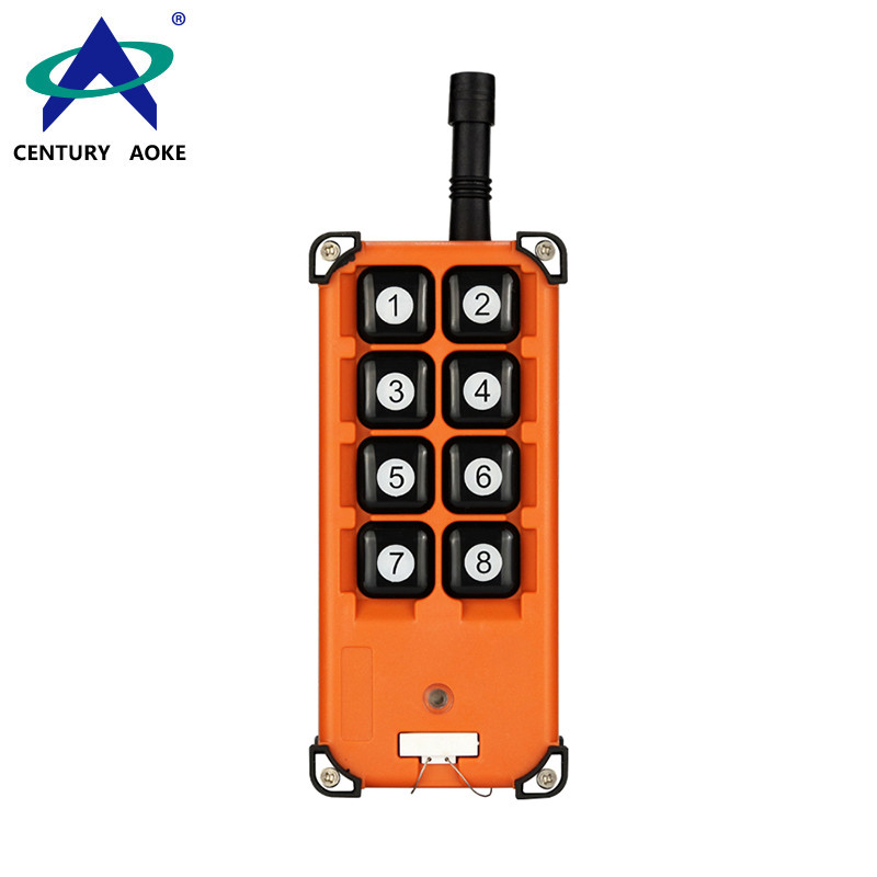 8 Buttons 315/433MHz Universal Anti-interference High Power All-round signal Waterproof Industrial Remote Control