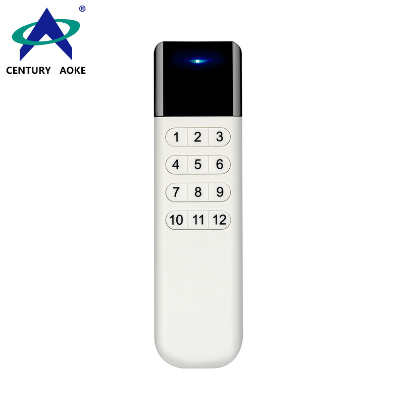 DC2.8-3.5V 12 Buttons Smart Home Lighting Control Garage Door Electric Curtains Universal RF Remote Control