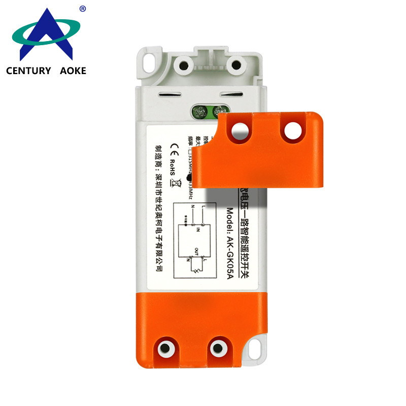 AC85~250V 1 CH 315/433MHz Universal Lamp Lighting Billboard Security Alarm Wireless Remote Controller Switch Set