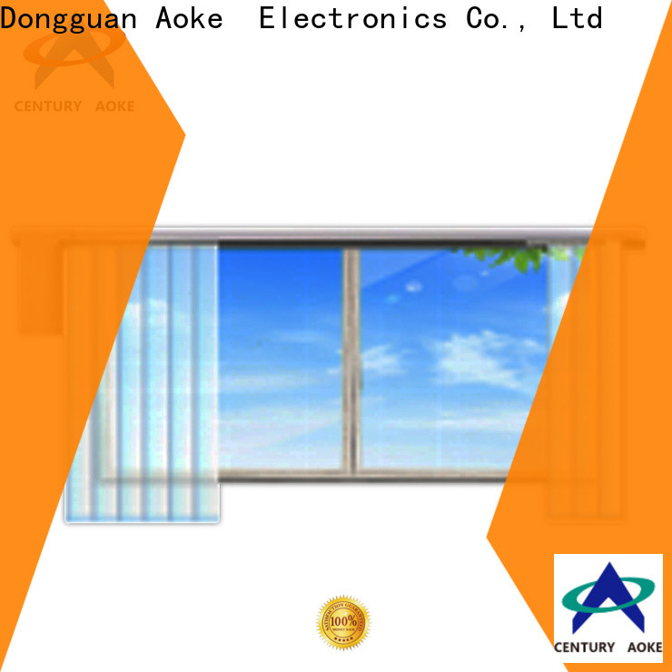 Aoke remote control curtains factory direct supply used in electric control locks