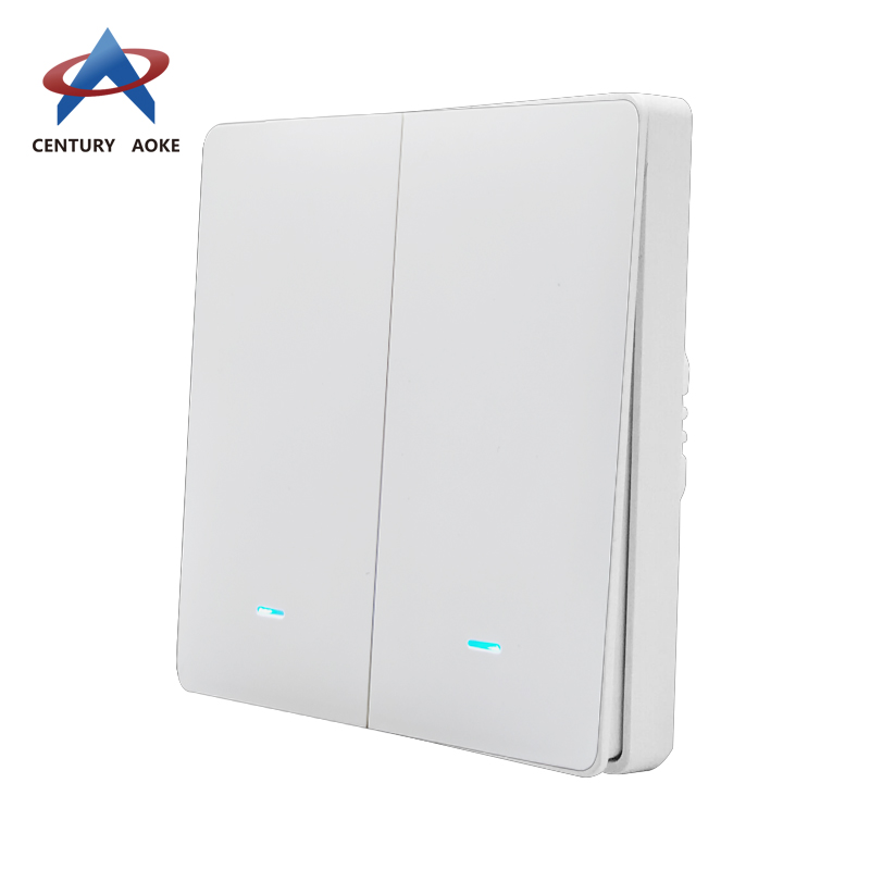 Two light wireless touch switch AK-PS12-01F