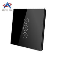Three touch swtich capacitive touch light switch AK-PS03-01F