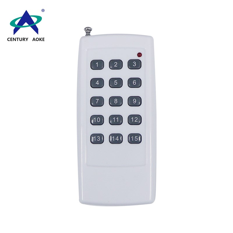 New style 12V 23A 15 buttons 433/315 Mhz remote control with antenna