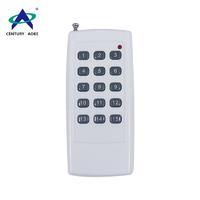 New style 12V 23A 15 buttons 433/315 Mhz remote control with antenna