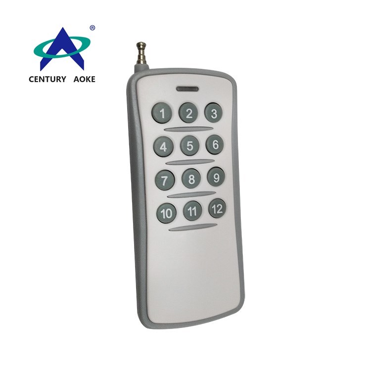 Popular high quality  433/315Mhz 12V 23A 12 buttons rf wireless remote control