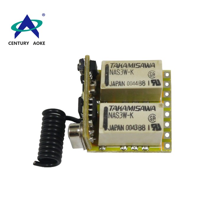 12V 315Mhz/433Mhz two channles  small wireless remote controller