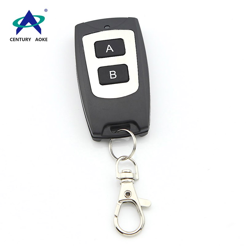 High quality ultra-thin waterproof two buttons wireless remote control AK-CF02