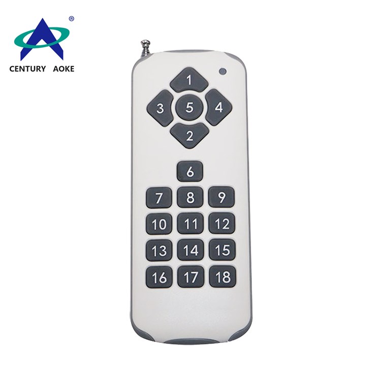 315MHz/433MHz 18 buttons high-power long-range wireless remote control