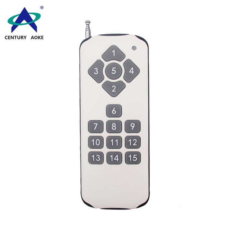 315MHz/433MHz 15 buttons high-power long-range wireless remote control
