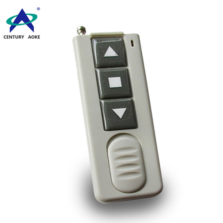 Ultra-thin three buttons wireless remote control AK-CBF-3