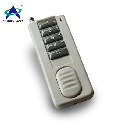 Ultra-thin five buttons wireless remote control AK-CBF-5