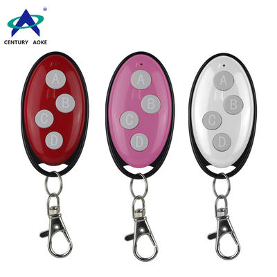 4 buttons rf wireless remote control 433mhz 315mhz learning code ev1527 for garage door,led lights