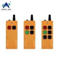 High-power 2-button 4-button 6-button waterproof and drop-proof big button  industrial remote control AK-GK06TX for lamp ,motor