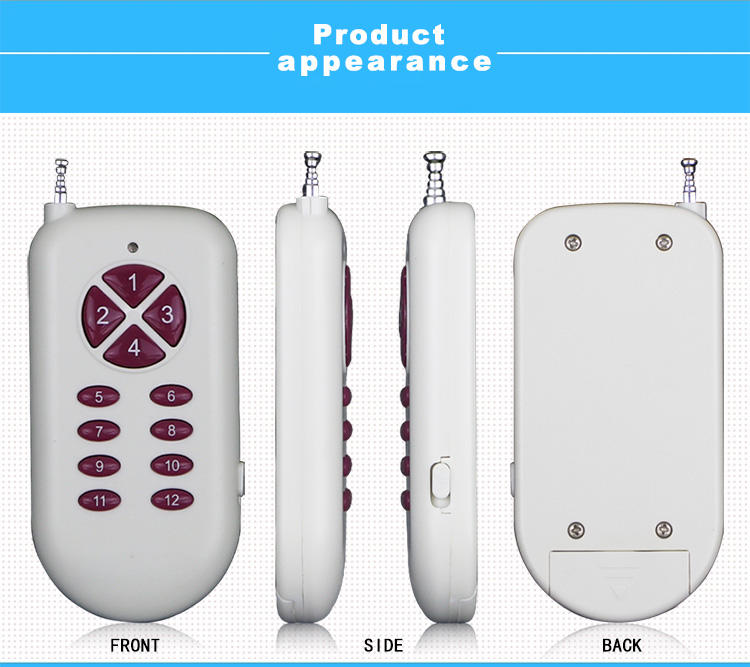 Aoke long lasting wireless remote control light switch supplier used in LED lamps-1